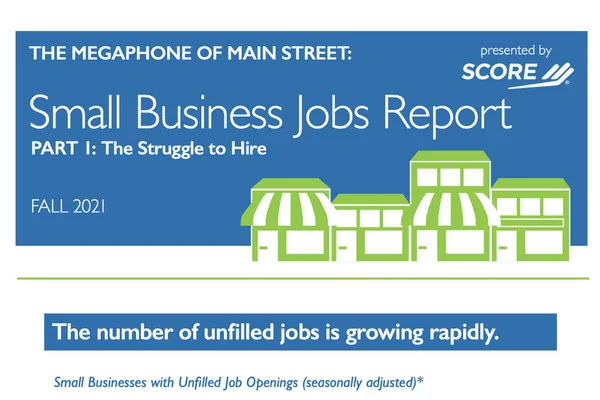 Small Business Jobs Report- The Struggle to Hire